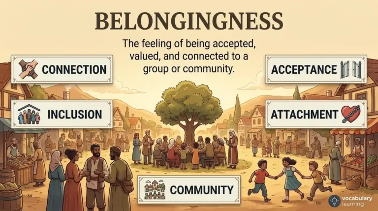 Synonyms of Belongingness