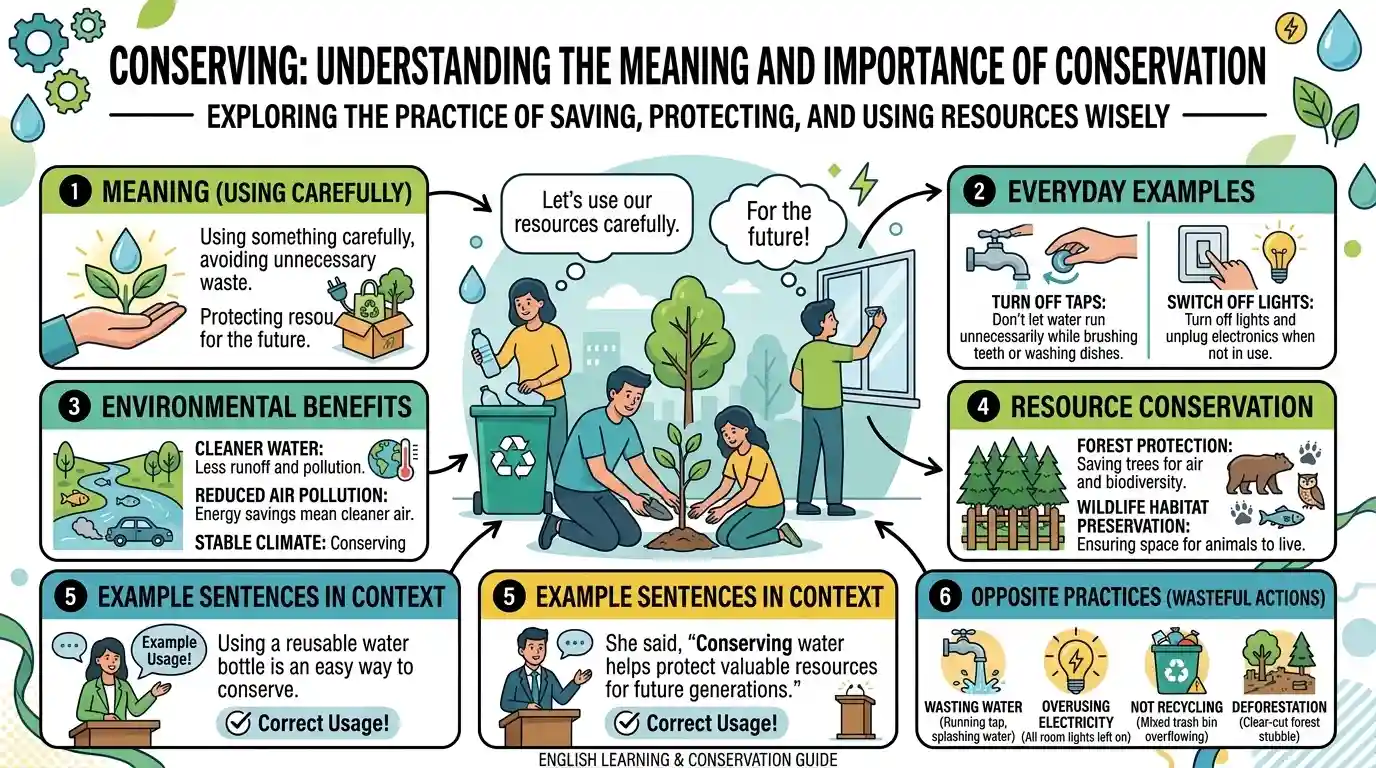 Synonyms of Conserving