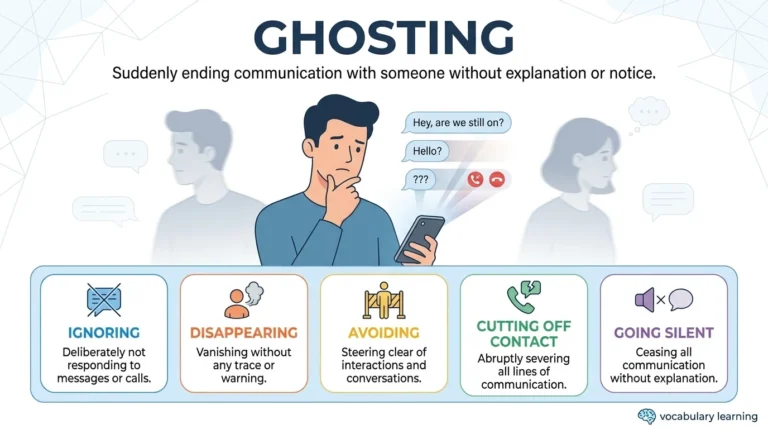 Synonyms of Ghosting