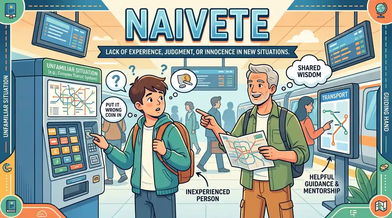 Synonyms of Naivete