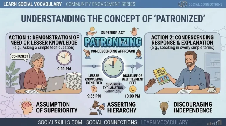 Synonyms of Patronized