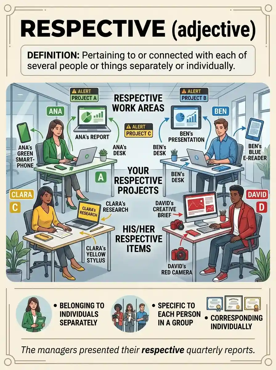 Synonyms of Respective