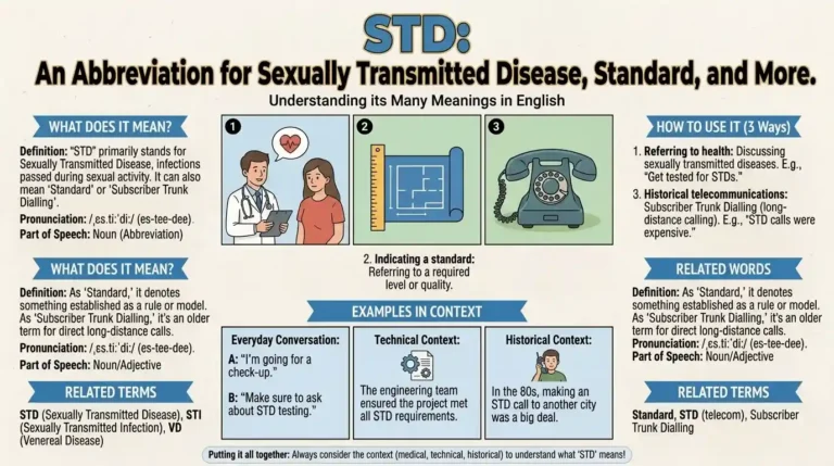 Synonyms of STD