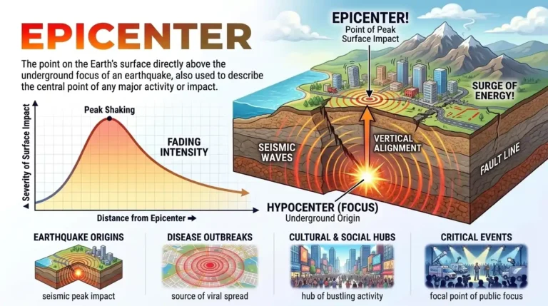Synonyms of Epicenter