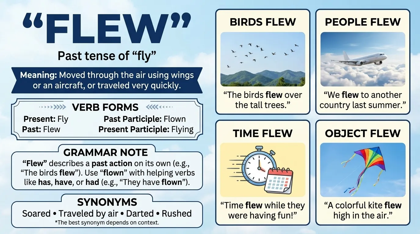 Synonyms of Flew