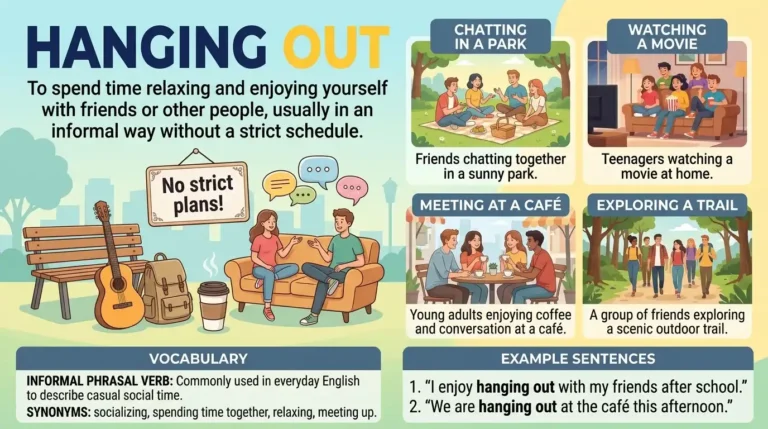 Synonyms of Hanging Out