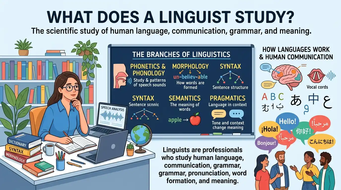 Synonyms of Linguist