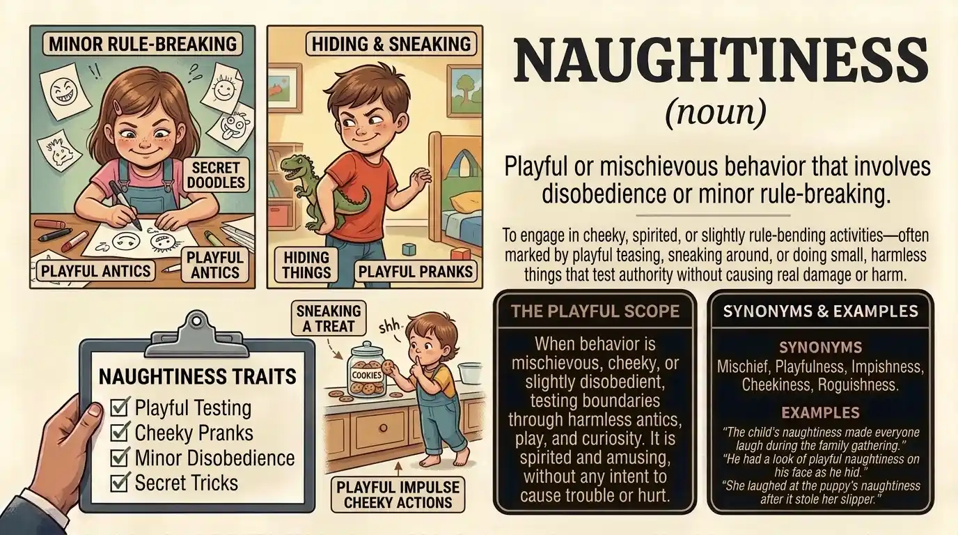 Synonyms of Naughtiness