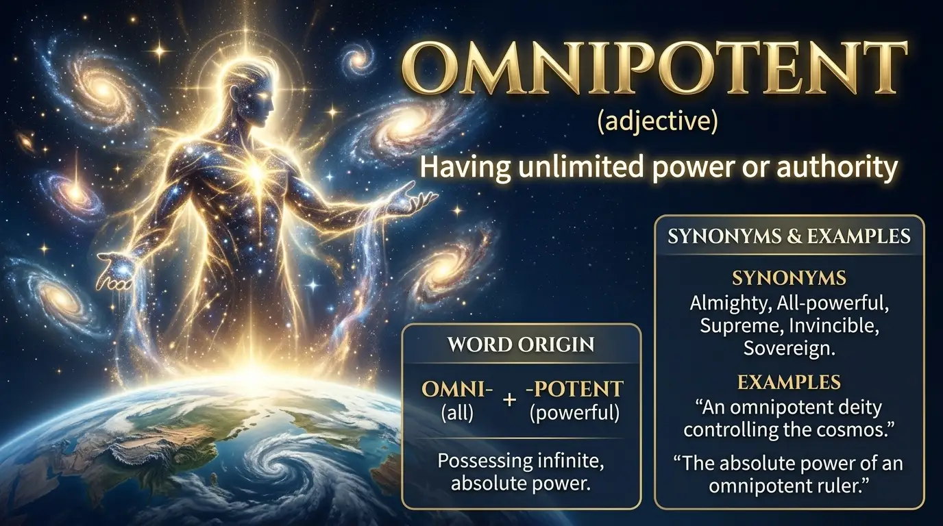 Synonyms of Omnipotent