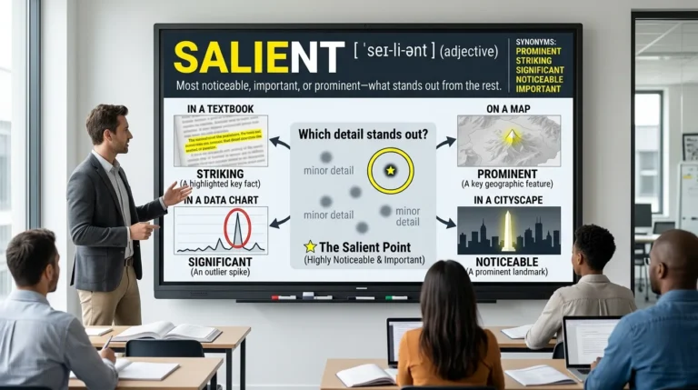 Synonyms of Salient