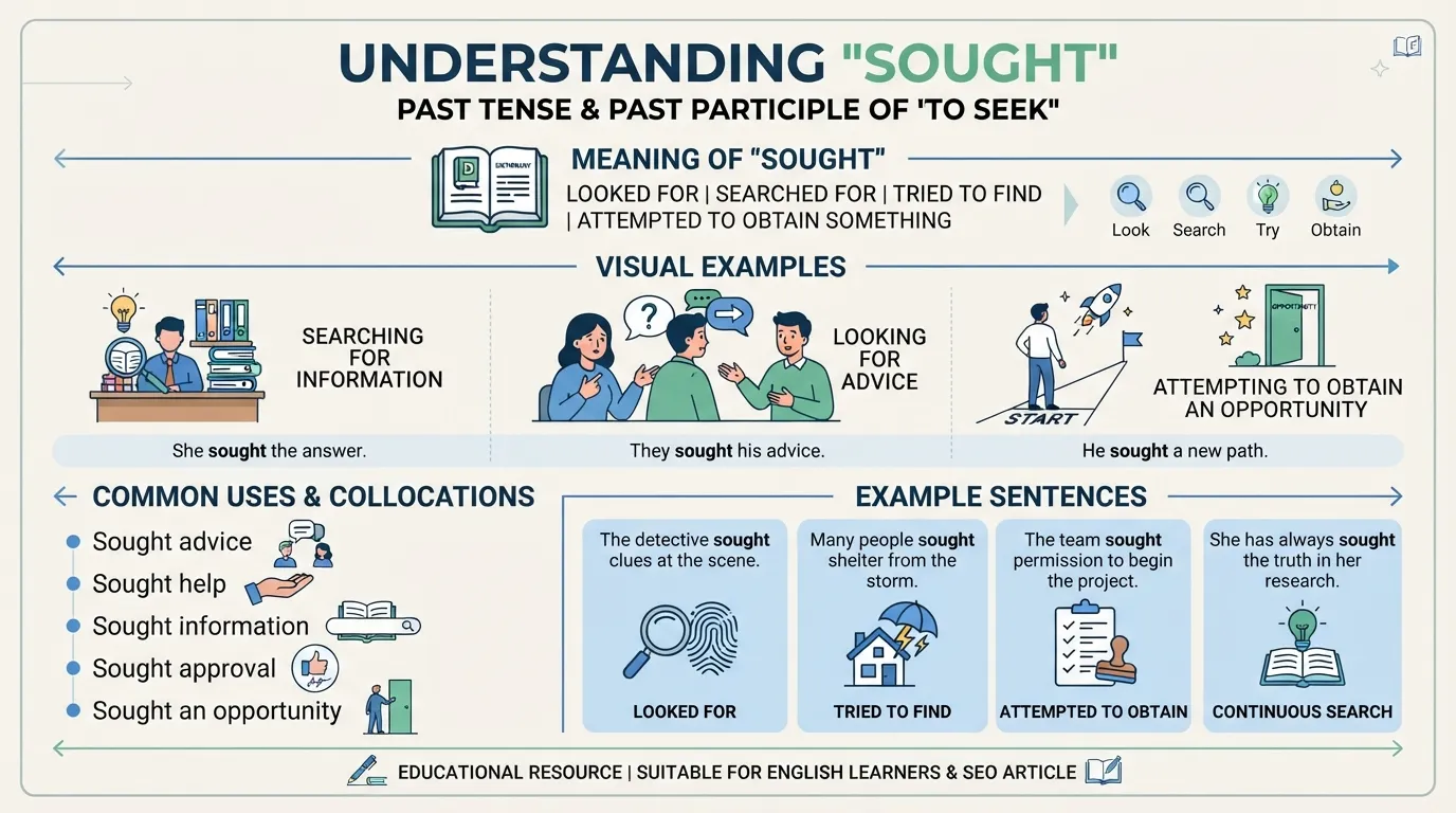 Synonyms of Sought