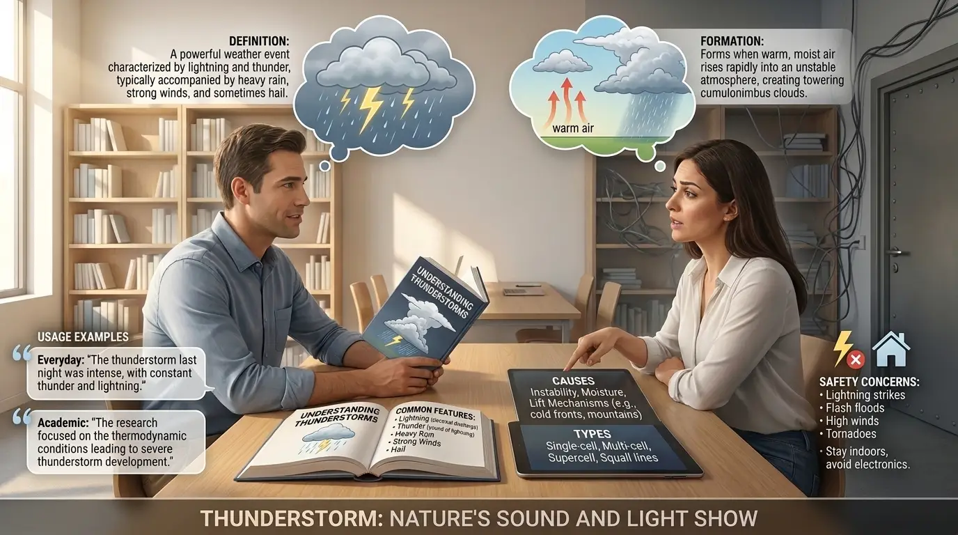 Synonyms of Thunderstorm